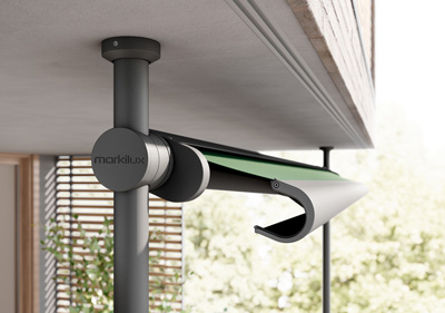 toldos con cofre markilux mx900 gipuzkoa. toldo encajable y portable para balcones